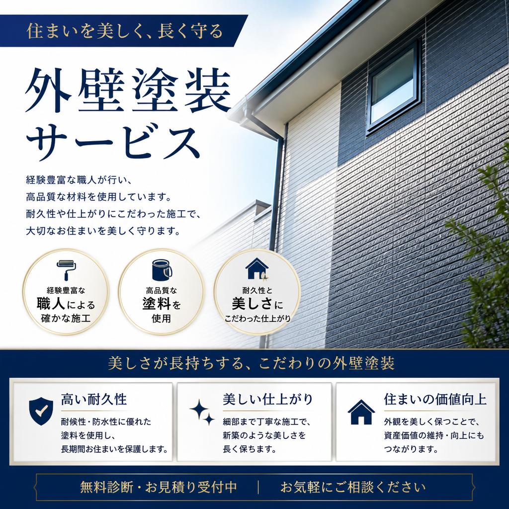 2. 高品質な塗装サービスの特長
