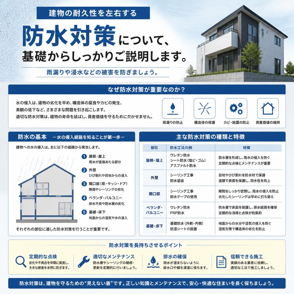 防水対策の必要性