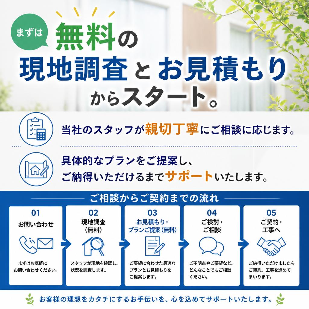 個別相談の流れ