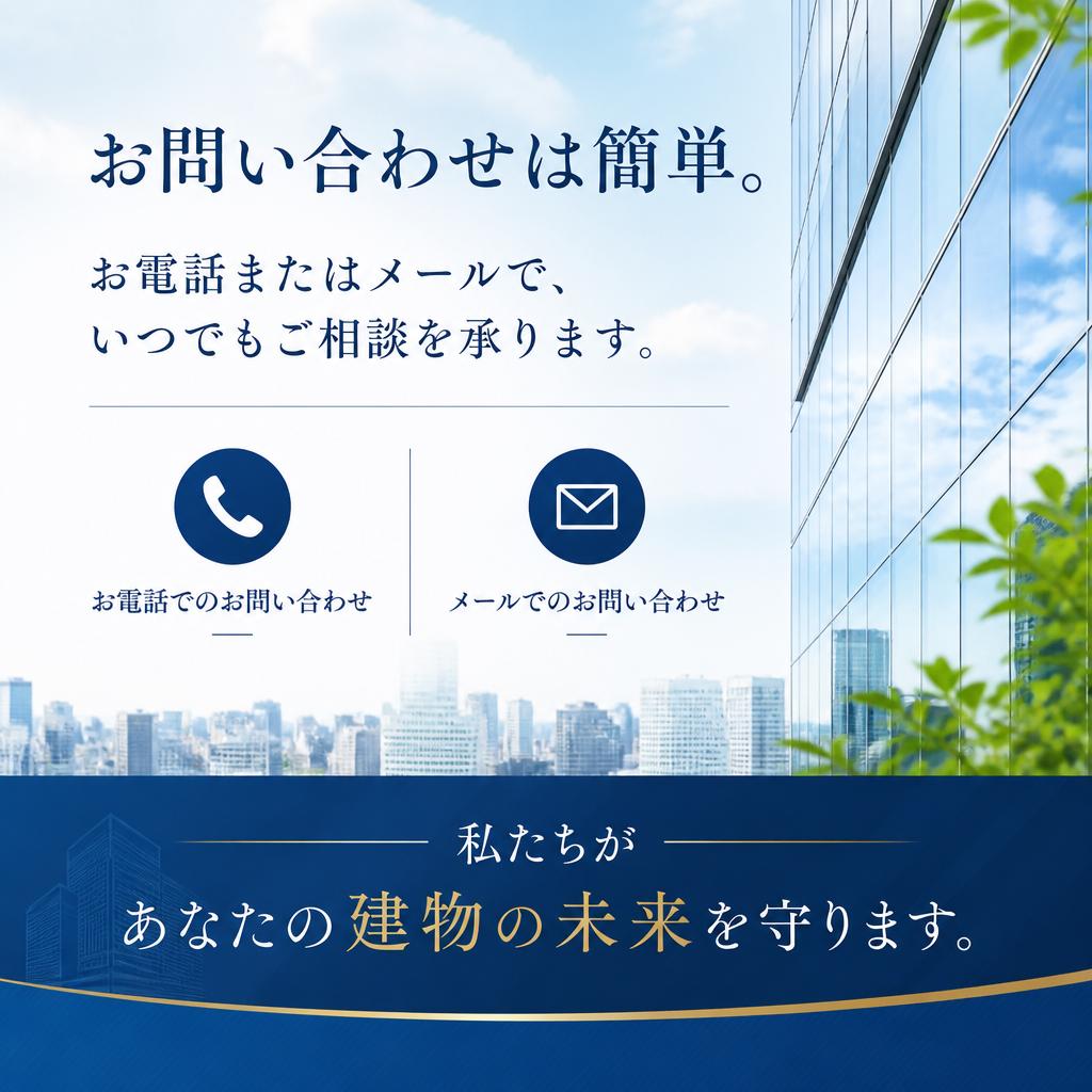 まずはお気軽にお問い合わせを！