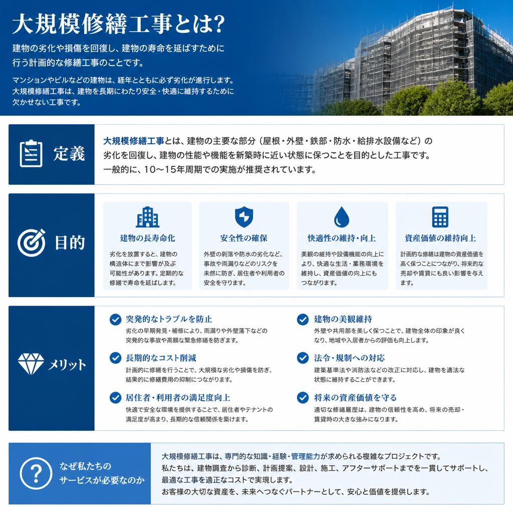2. 大規模修繕工事とは？