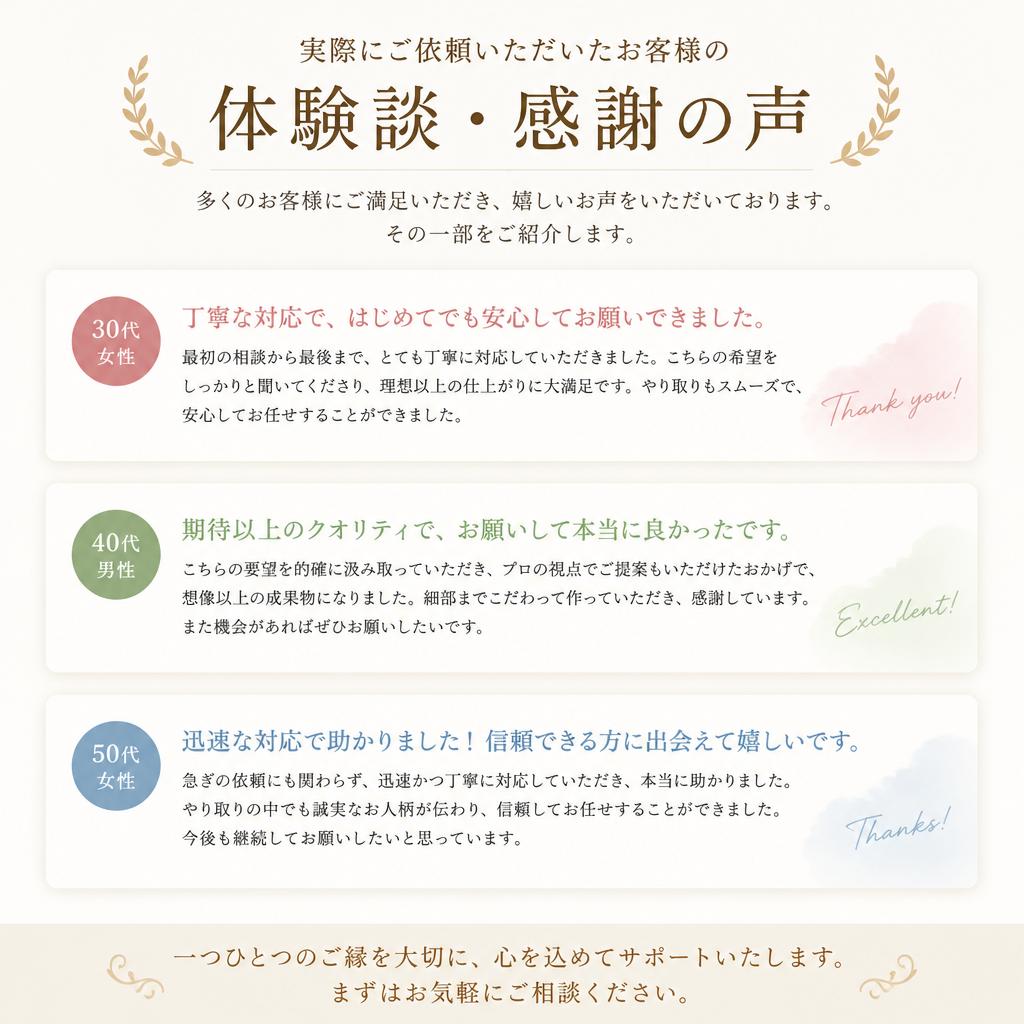 5. お客様の声