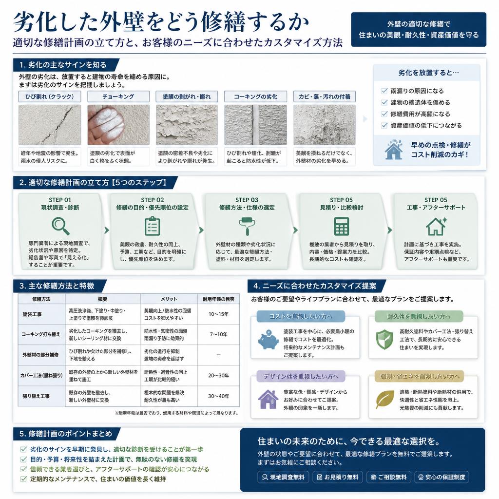 修繕計画の立案