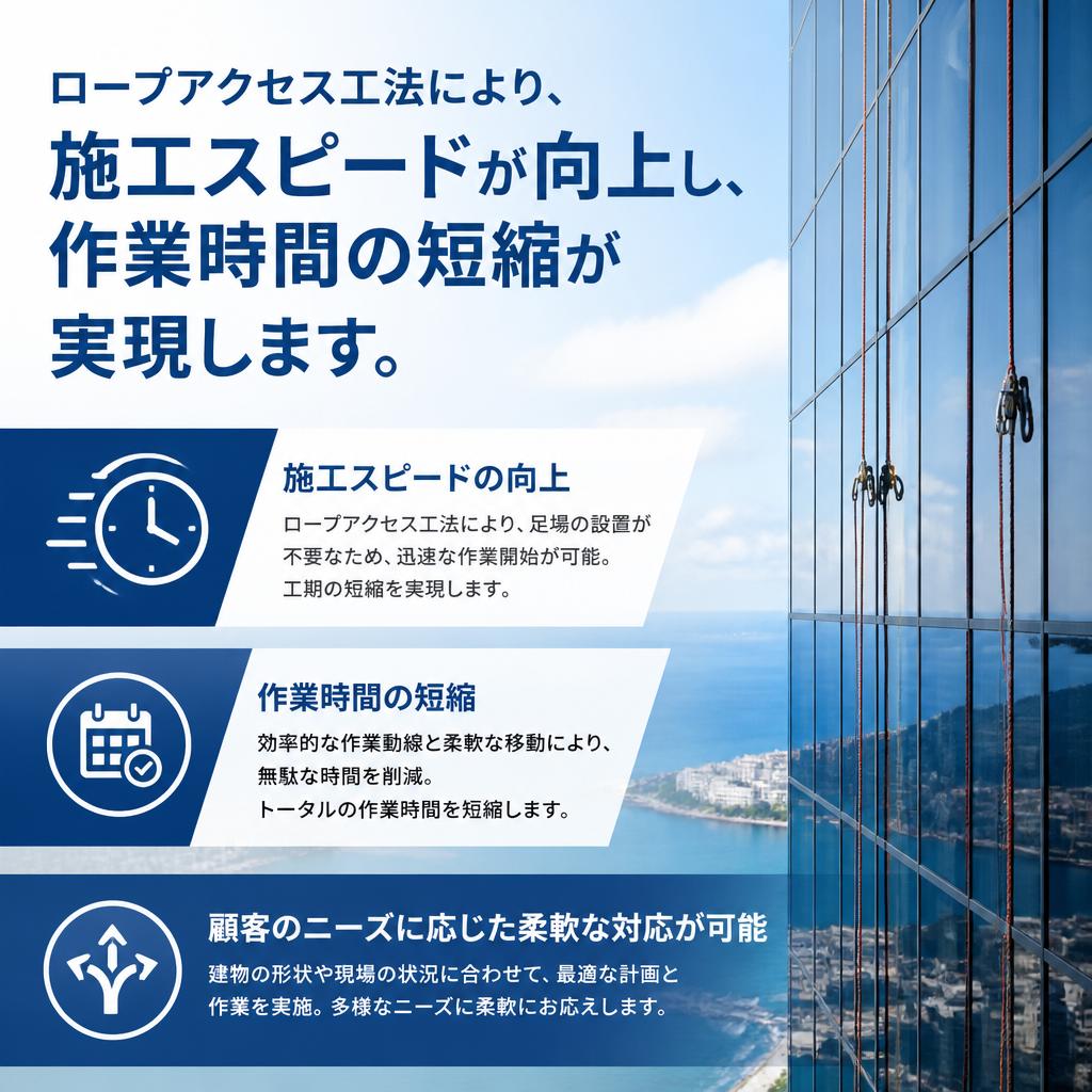 効率的な施工方法