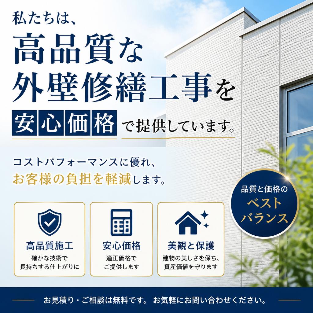 安心価格の提供