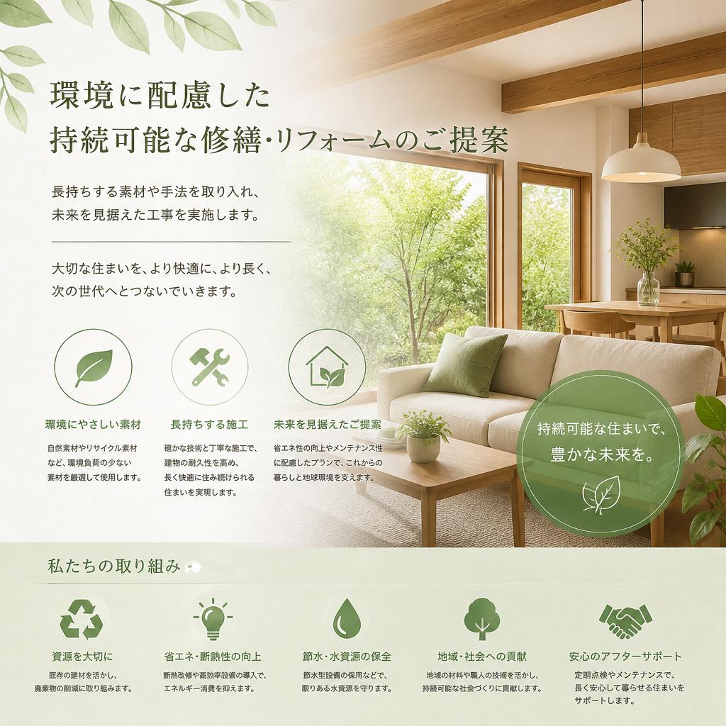 持続可能なソリューションの提供