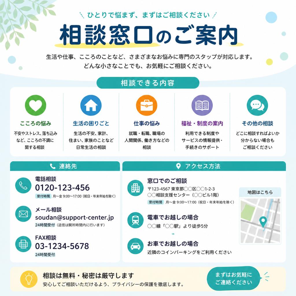 7. お問い合わせ・相談窓口