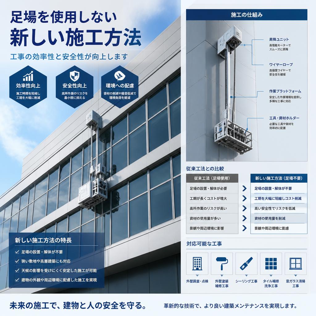 画期的な工法の特徴