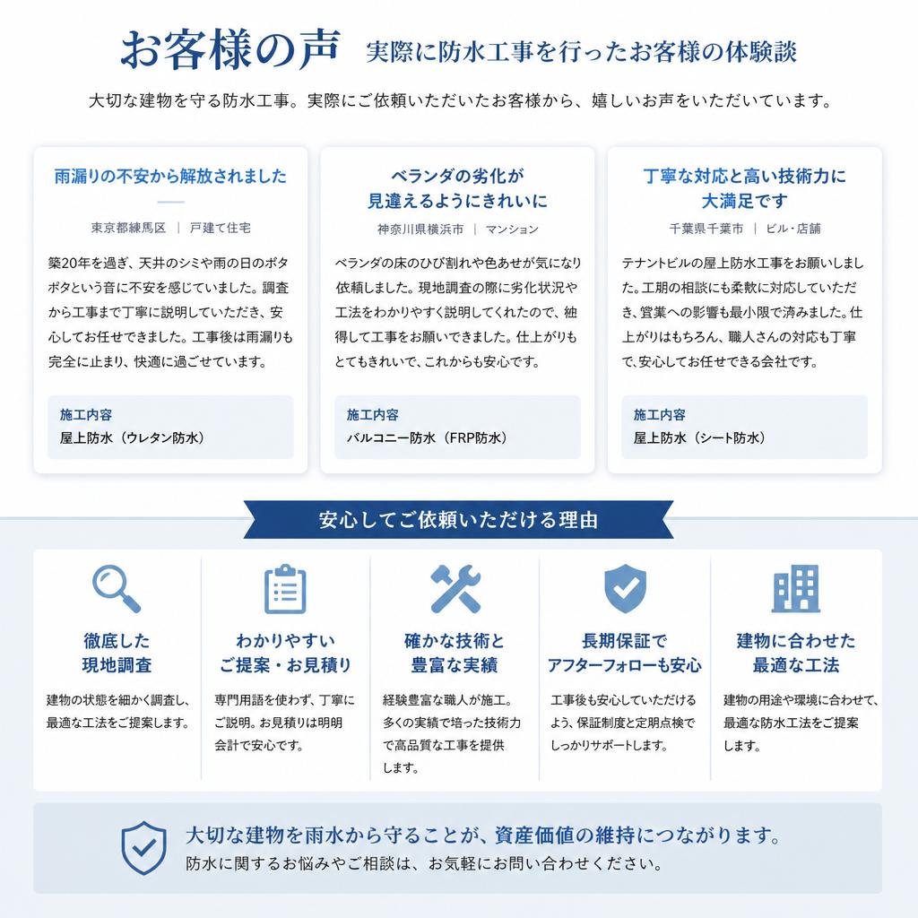 5. お客様の声