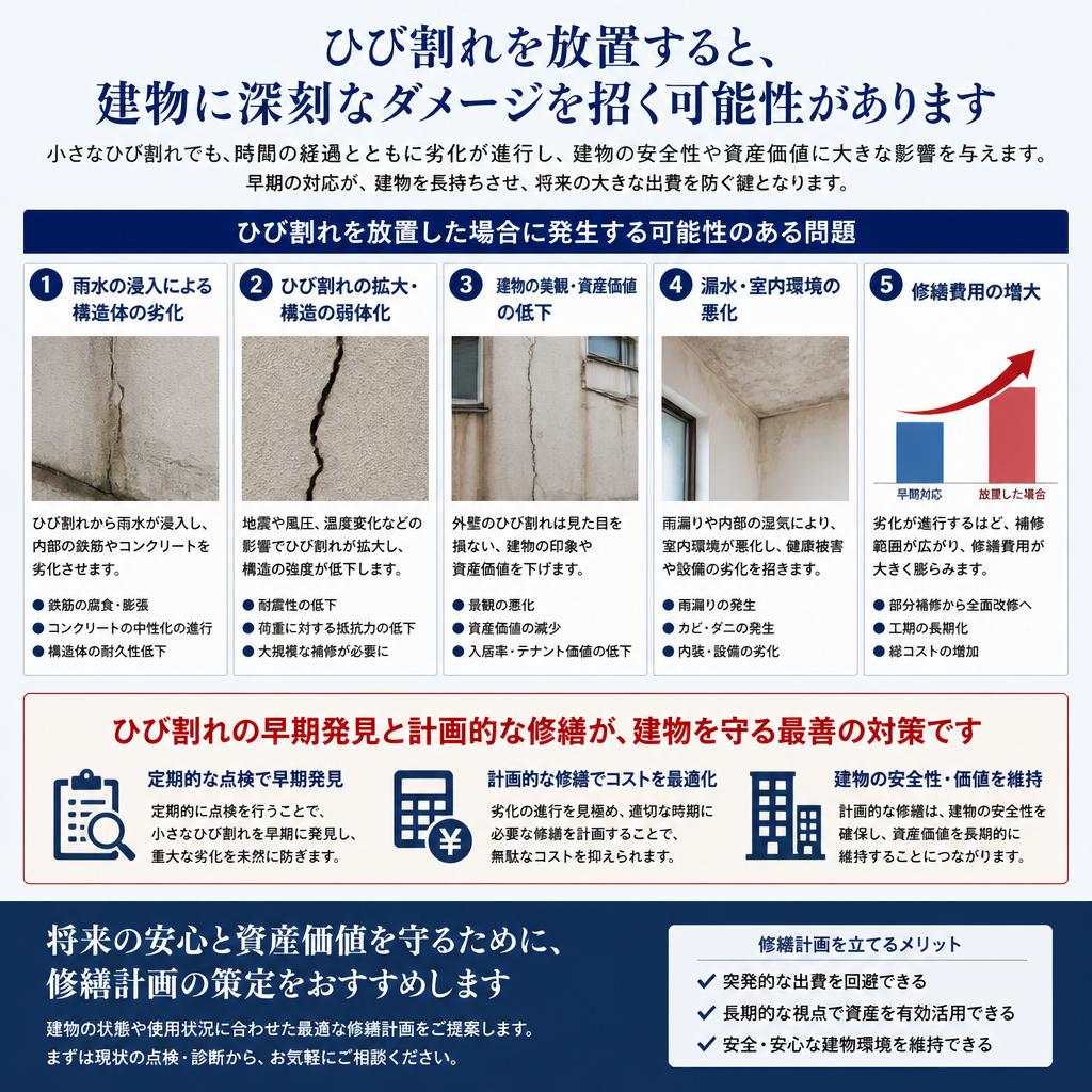 2. 放置した場合のリスクとは？