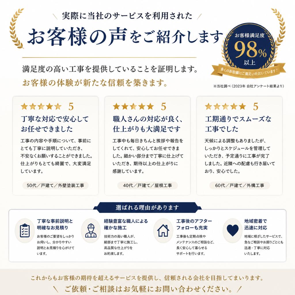 お客様の声