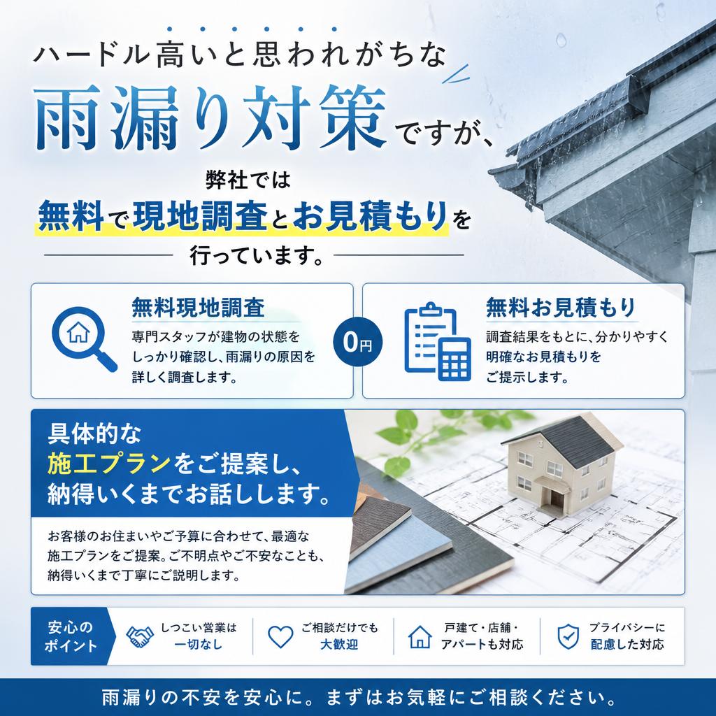 施工プランとお見積もりについて