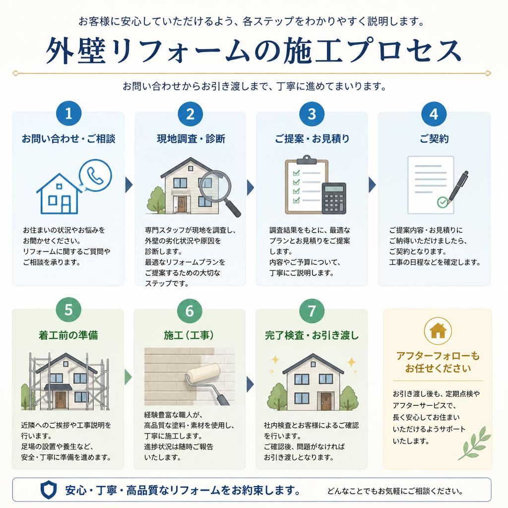 施工プロセスの透明性