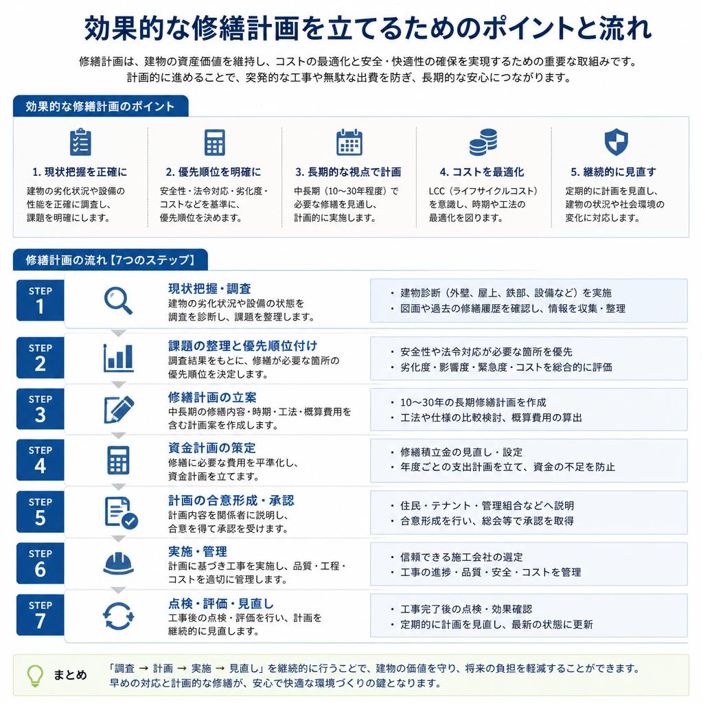 2. 修繕計画の立て方