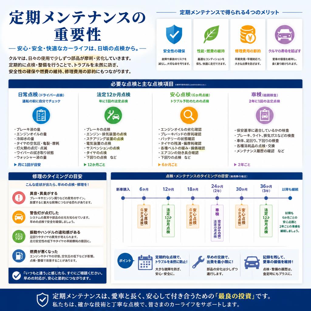 建物メンテナンスは定期的に!