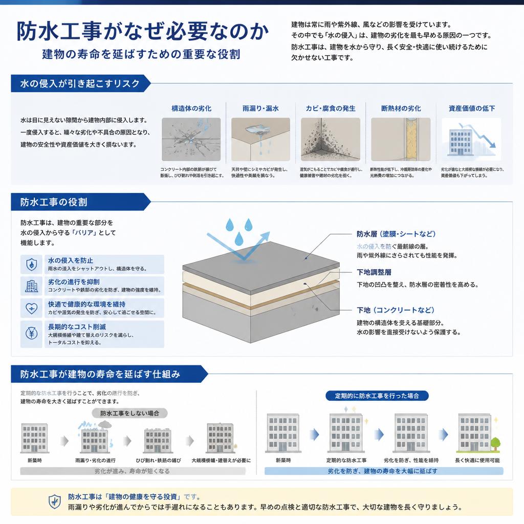 2. 防水工事の重要性