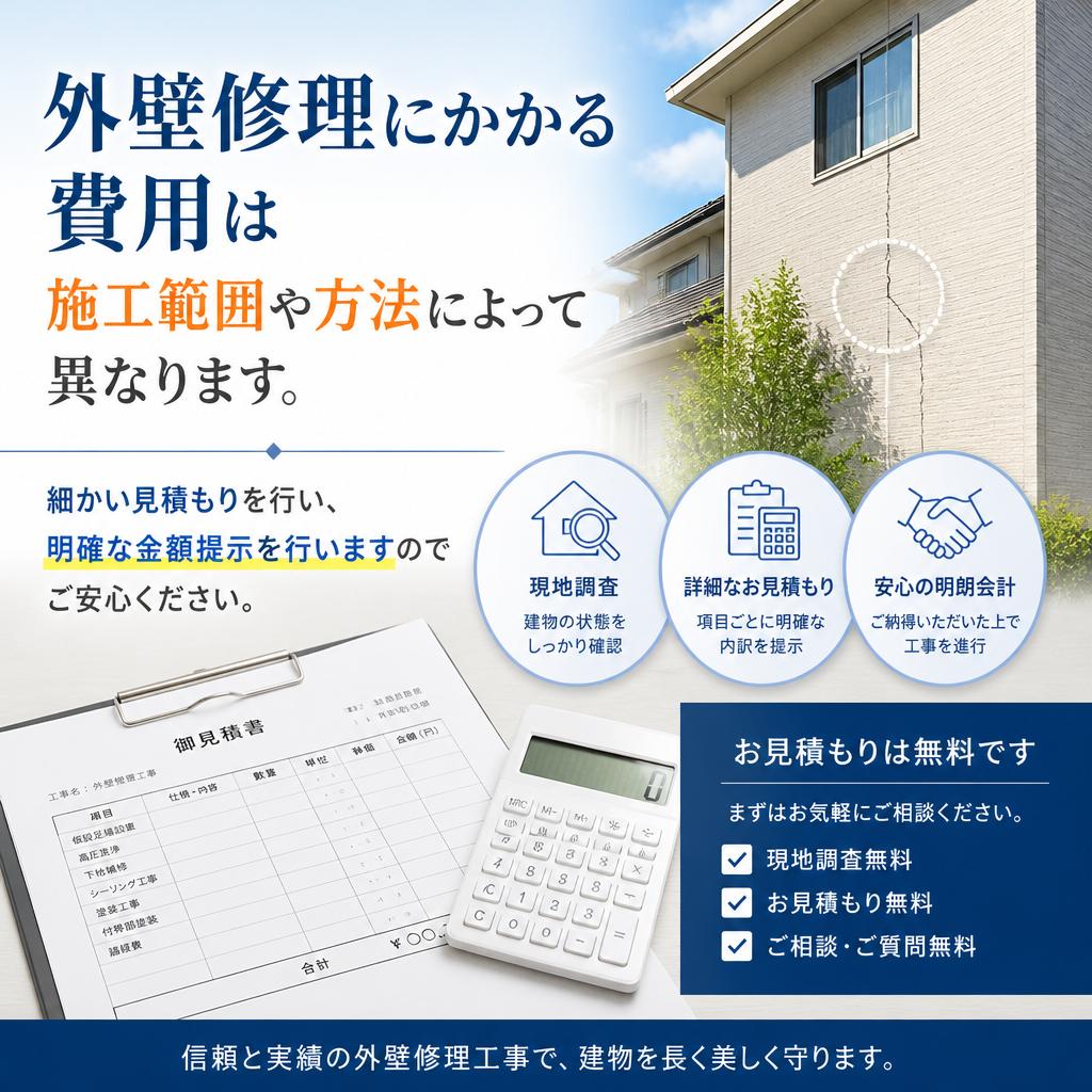 気になる修繕費用