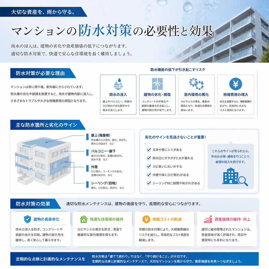 2. 防水対策の重要性とは？