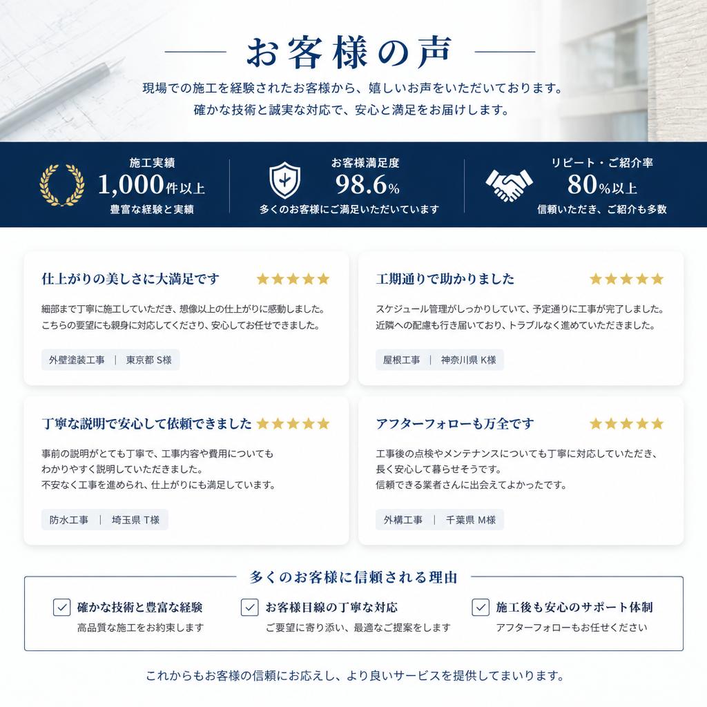 5. お客様の声