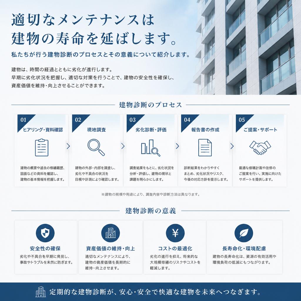 建物診断の重要性