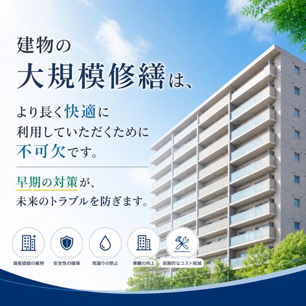 大規模修繕工事の重要性