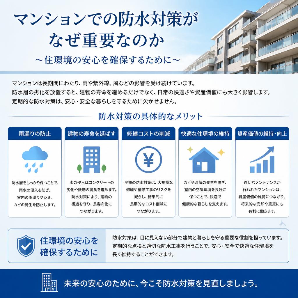 防水対策の重要性