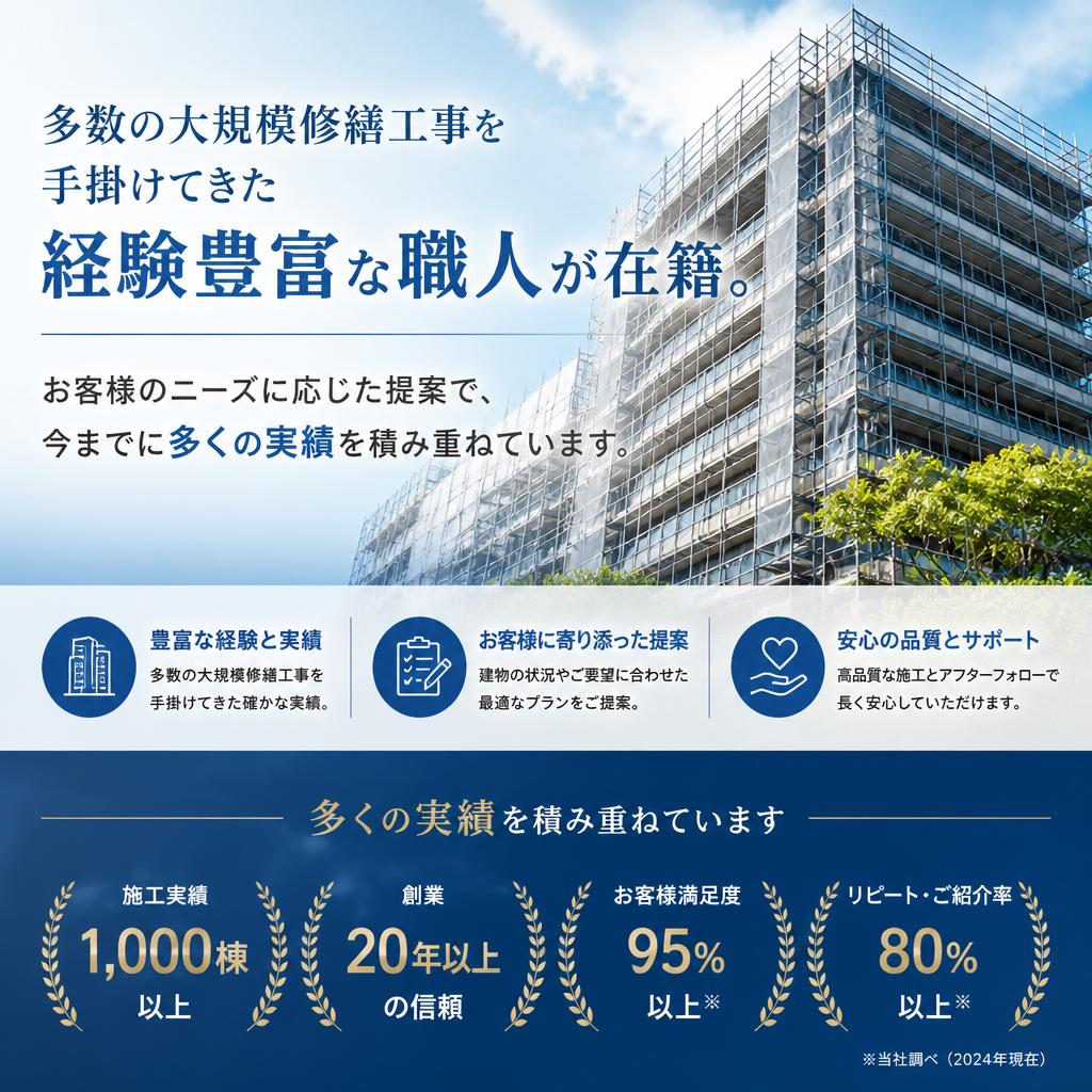 豊富な実績