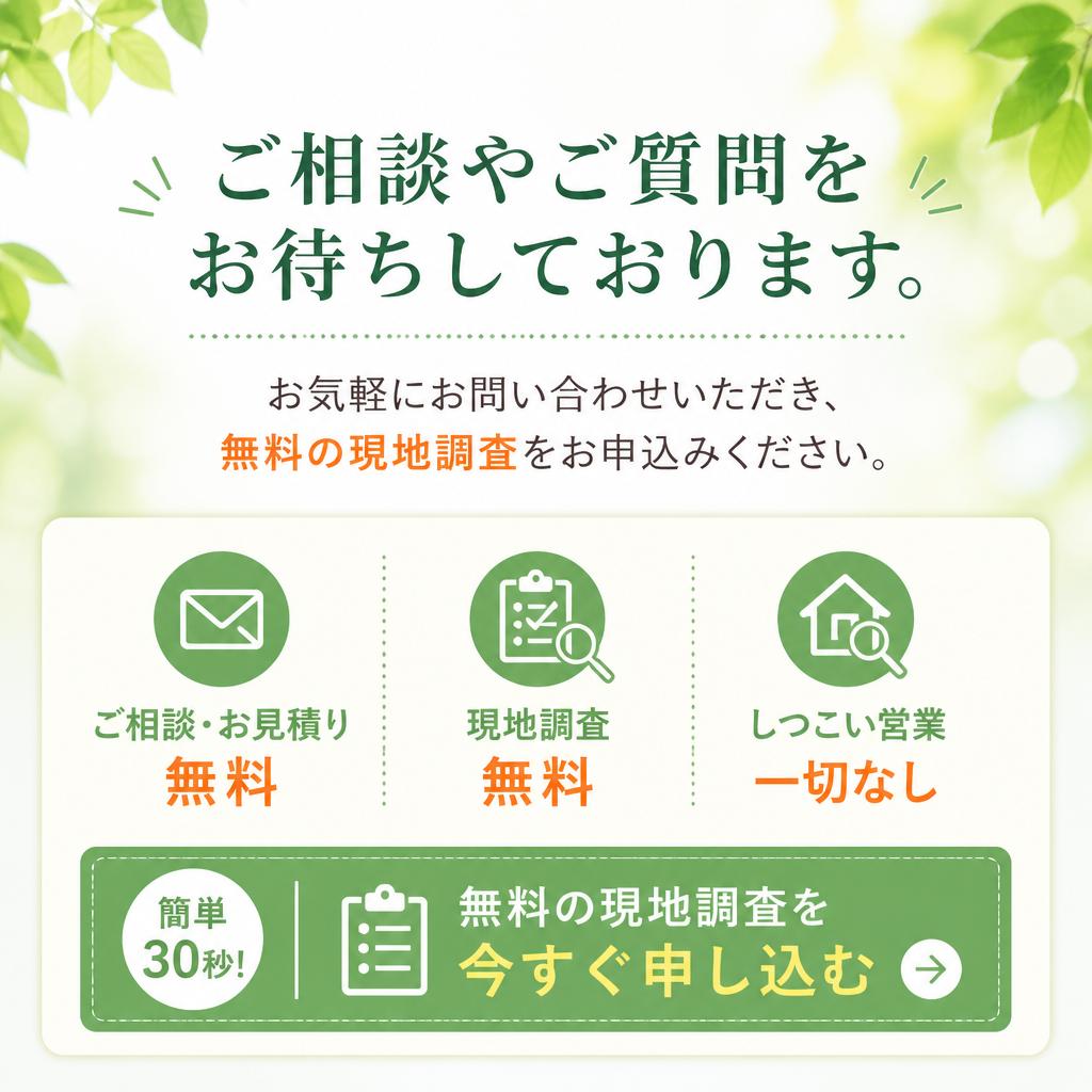 今すぐお問い合わせを！