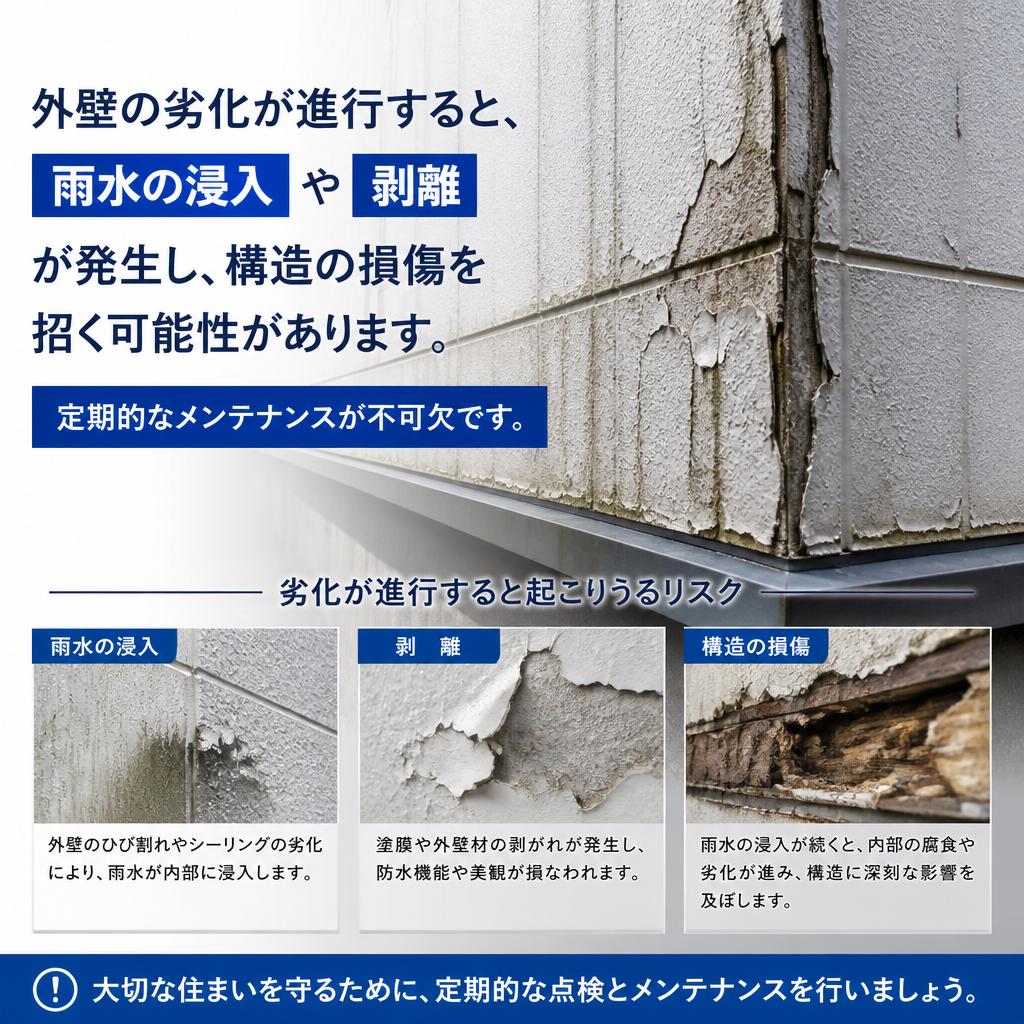 外壁リフォームの必要性とは？