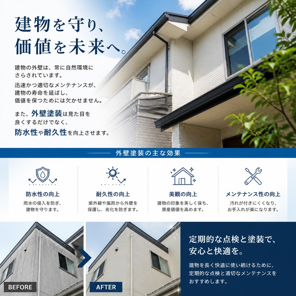 外壁塗装の重要性とは?