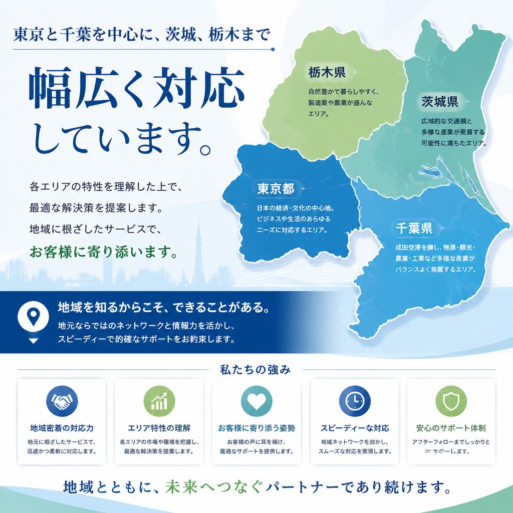 施工対象エリアについて