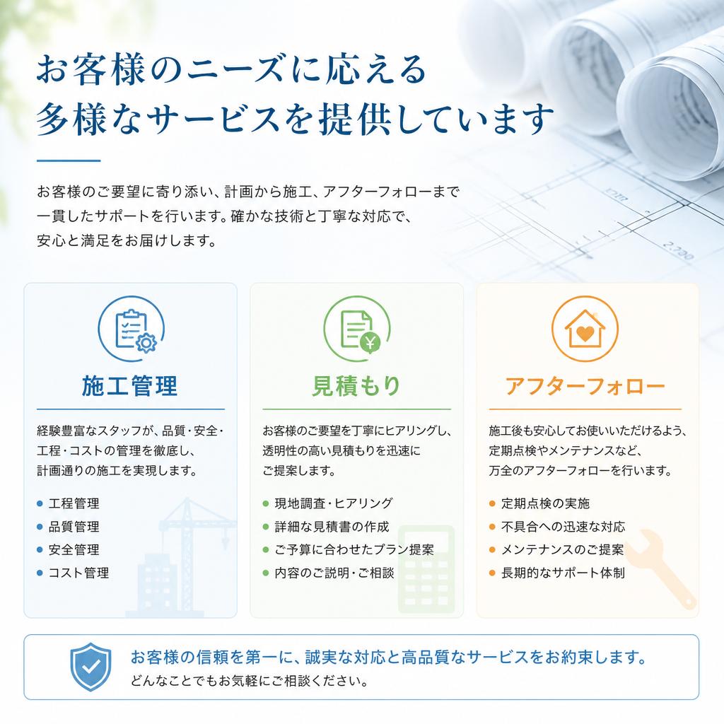 私たちのサービス