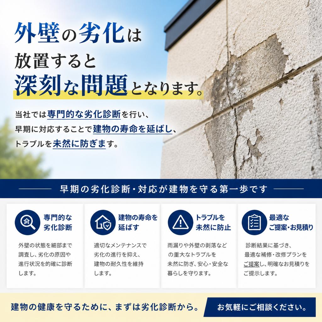 劣化診断の重要性