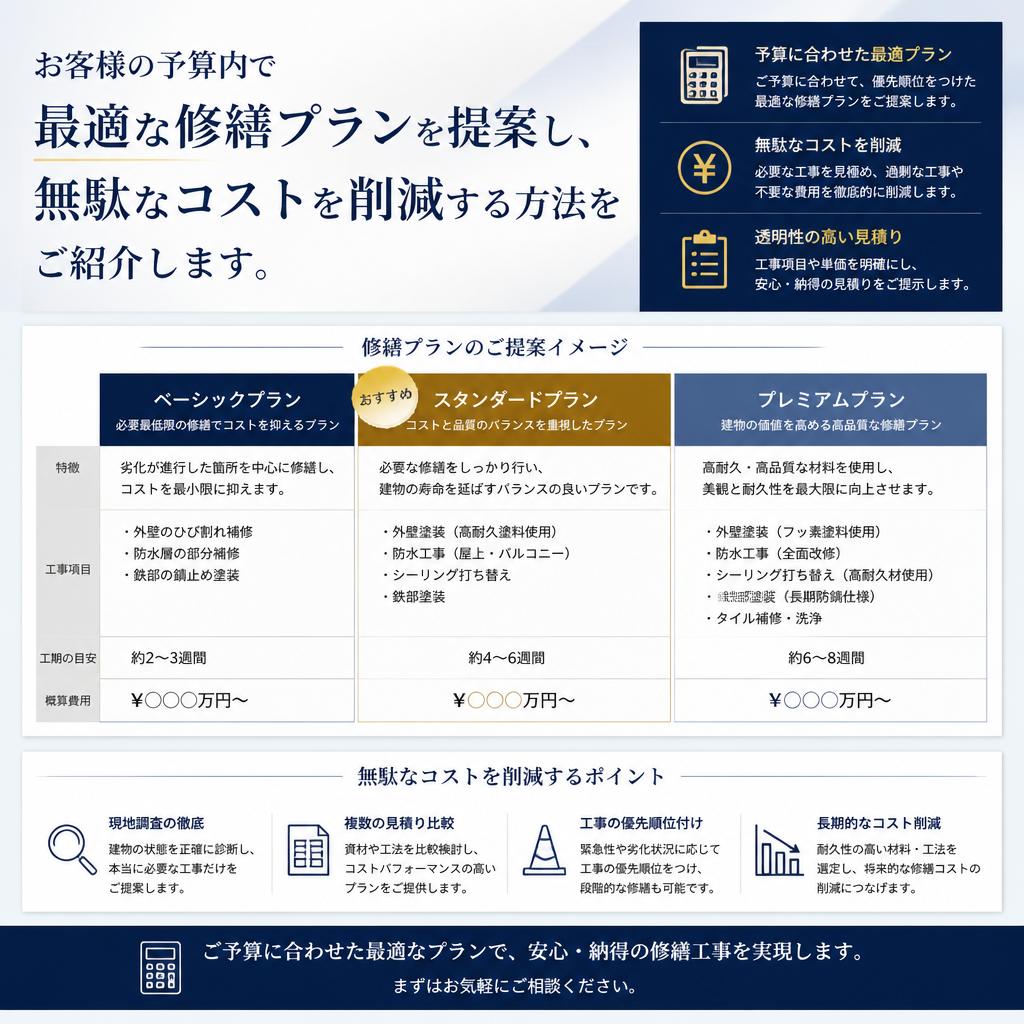 2. 予算オーバーを防ぐ工夫