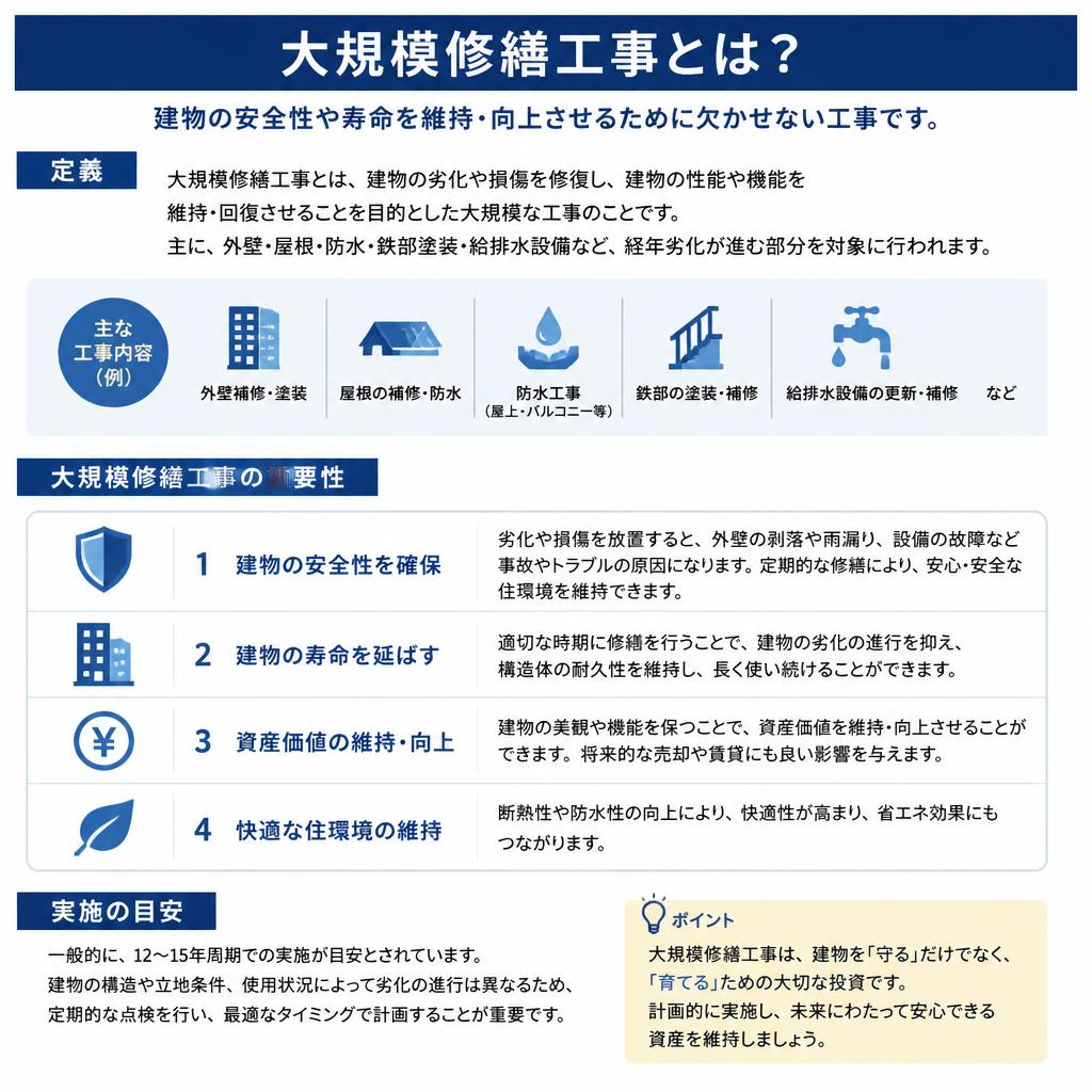 2. 大規模修繕工事とは？