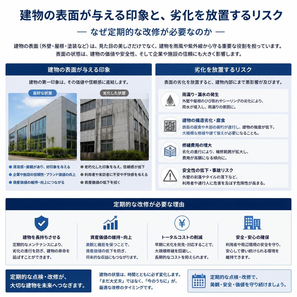 第2セクション: 表面改修工事の重要性