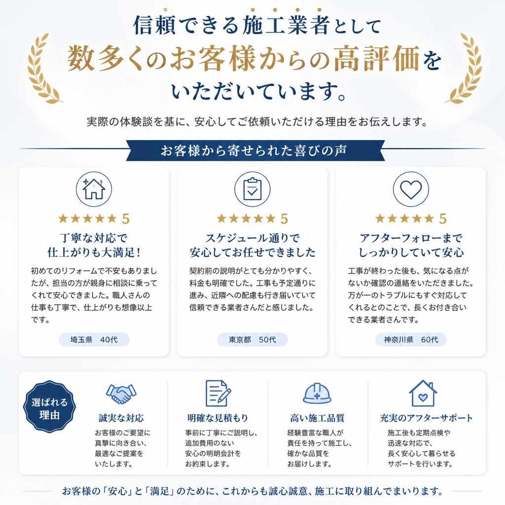 5. お客様の声