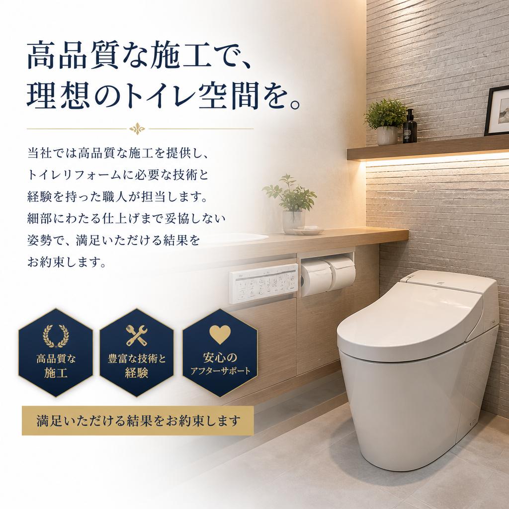 当社の施工品質のこだわり