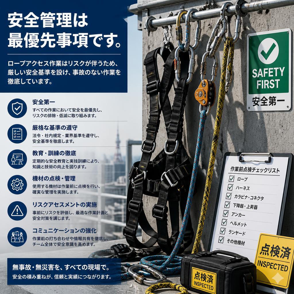 安全への取り組み