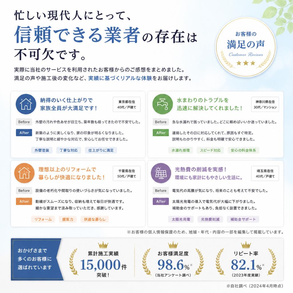 お客様の声