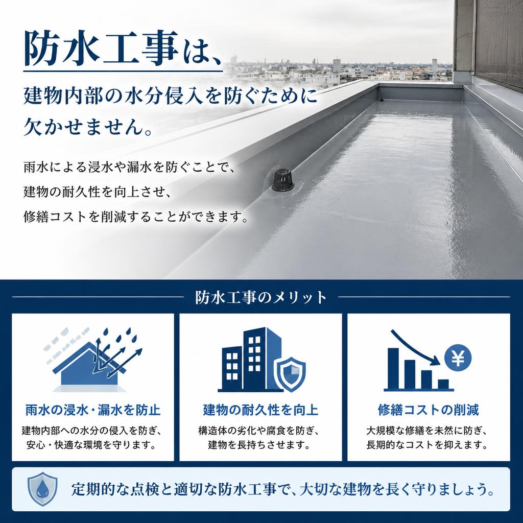 防水工事が必要な理由