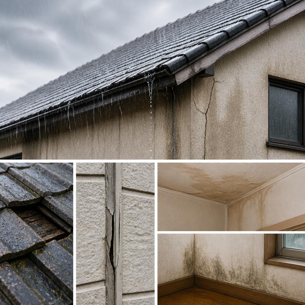 2. 雨漏りの発生原因とは？