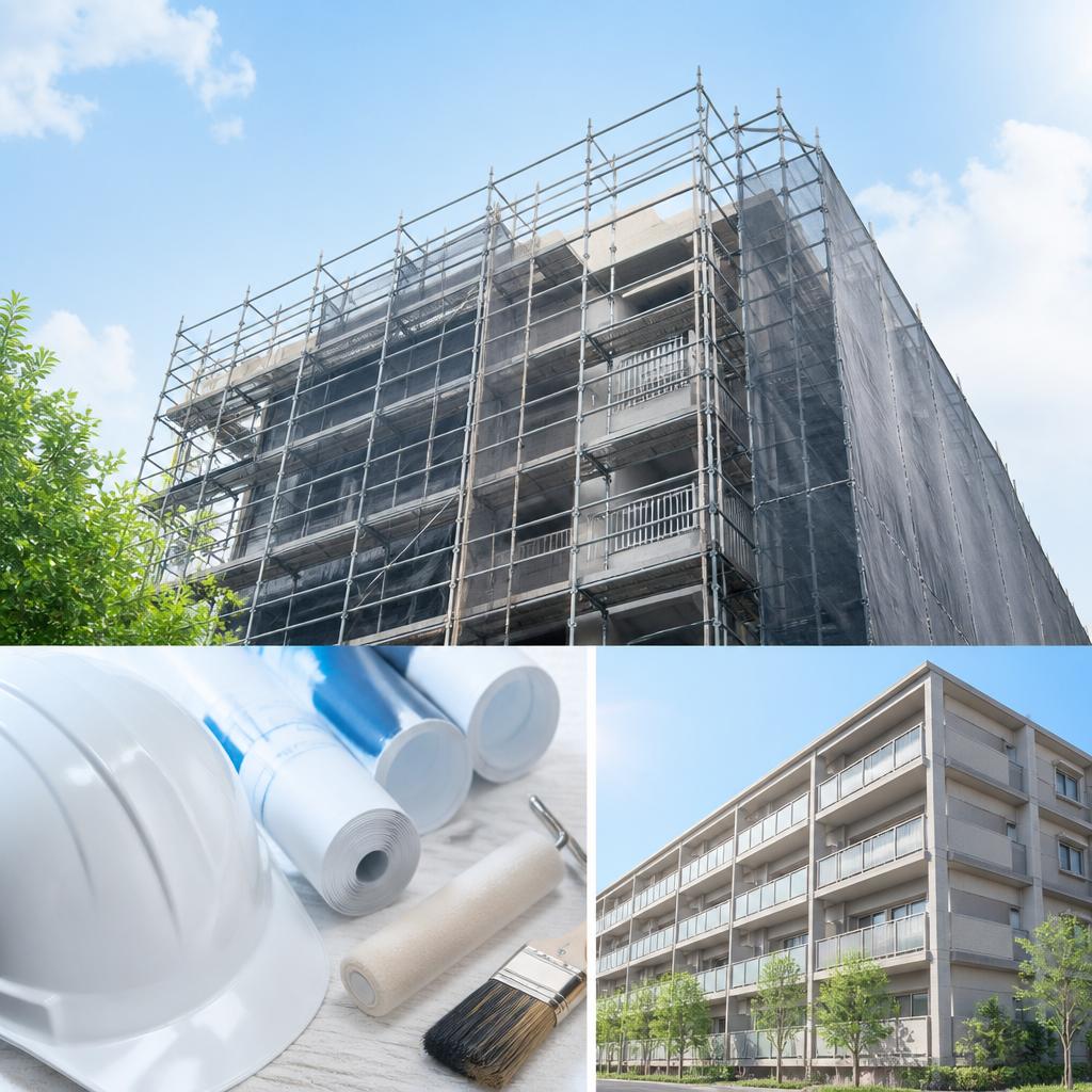 安心自社施工でコストを削減！賢い業者選びで大規模修繕工事を実現