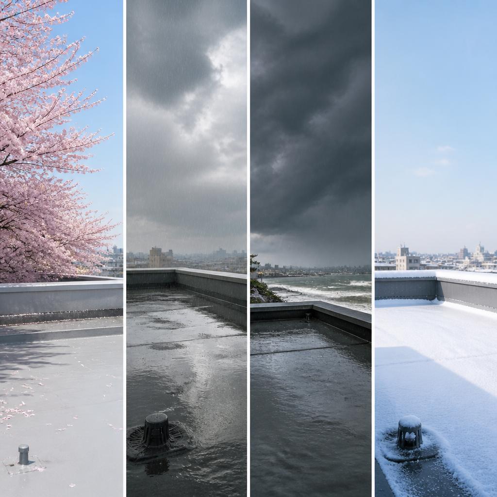 船橋市の気候特性とリスク