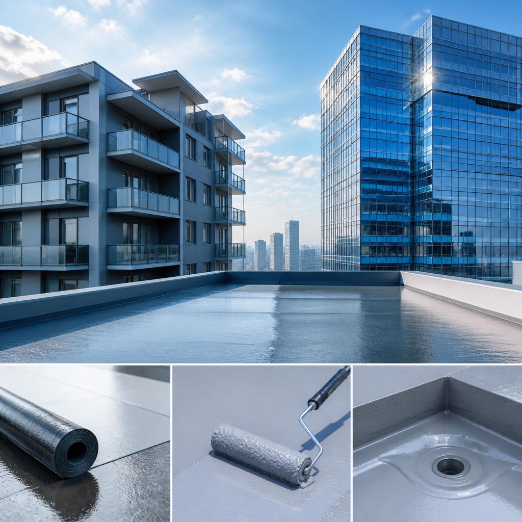 最先端の防水工事でマンションとビルを守る！関東全域の早めの雨漏り対策