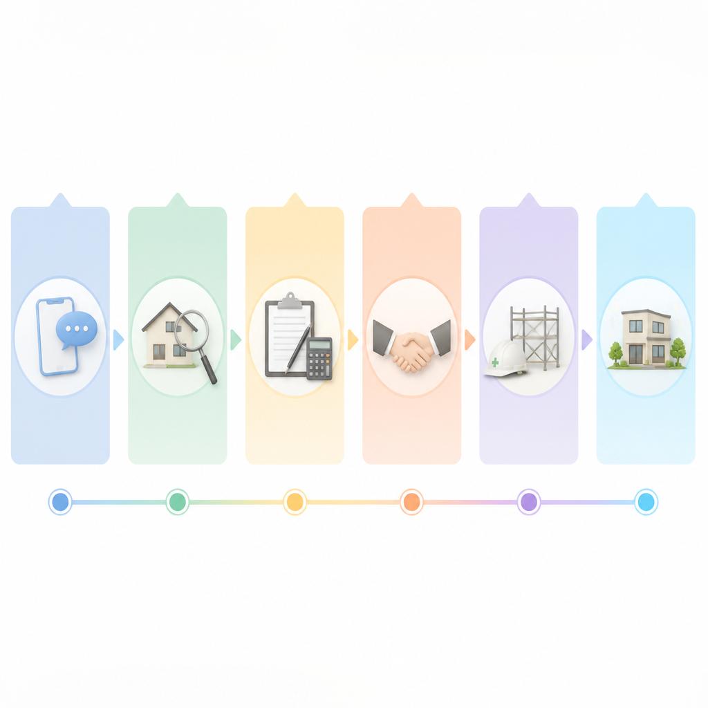 施工の流れ
