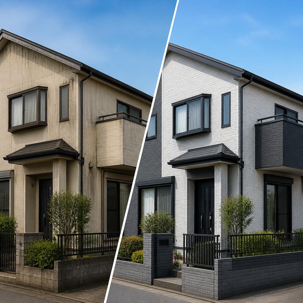 市川市の地元業者、あなたの建物を外壁リフォームで生まれ変わらせます！