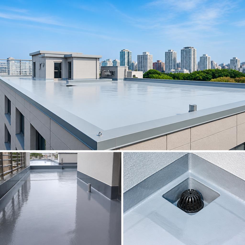 マンション・ビルの防水工事はお任せ！安全な暮らしをサポートします。